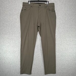 TECH APPAREL PROJEK RAW Flux 2.0 Moss Lichen Pants 360 Stretch Anti Wrinkle 36